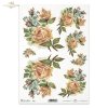 flowers, forget-me-nots, roses